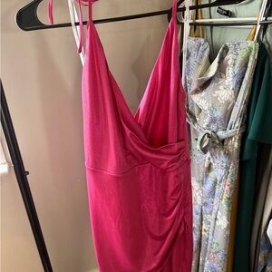 Lulu's Fuchsia Mini Dress